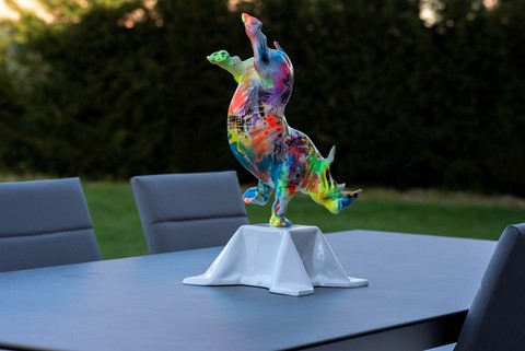 Le Rhino danseur Art Brut de Wttrwulghe Xavier
