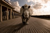 Un Rhino à Deauville de Wttrwulghe Xavier